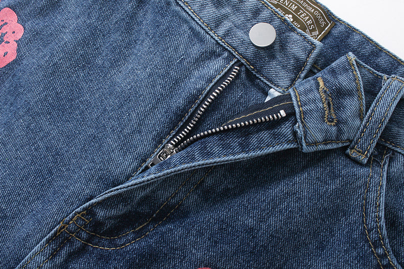 Jeanshose mit Rissen #2